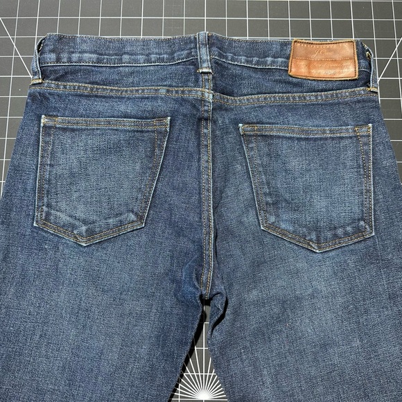J. Crew Men’s 484 Dark Blue Slim Jeans - Picture 4 of 5